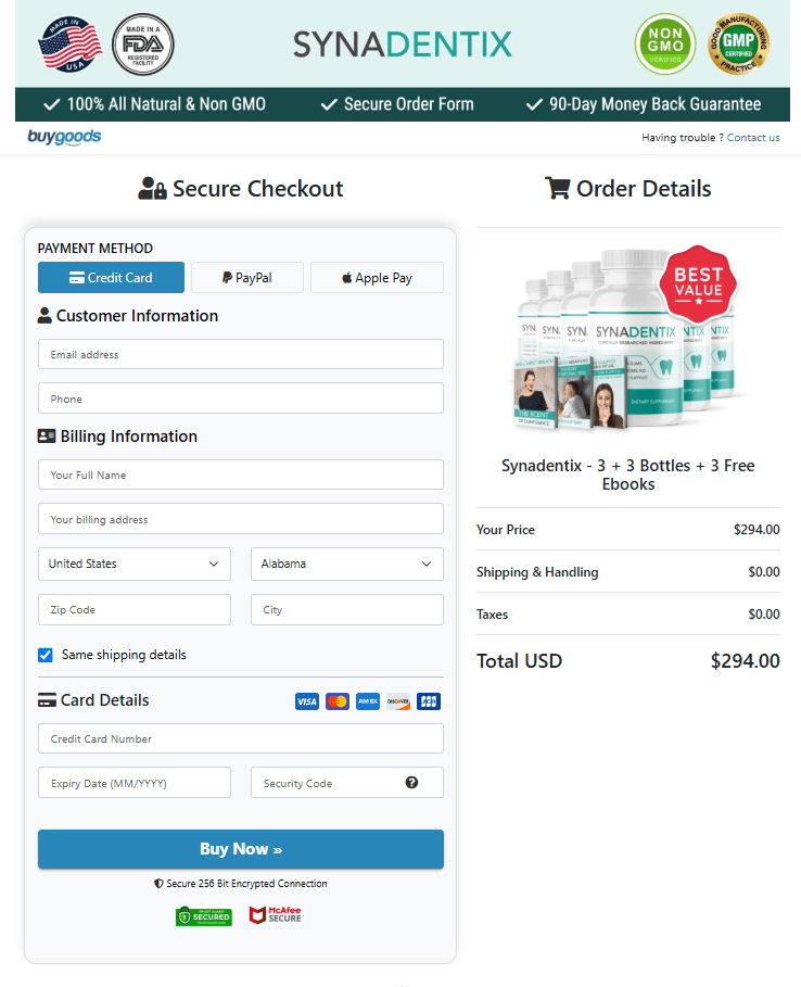 Synadentix official website